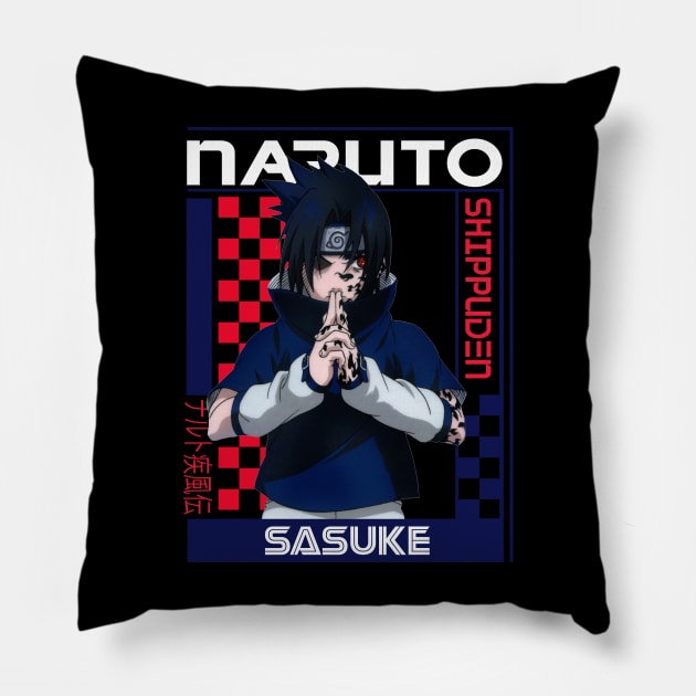 Sasuke Uchiha Pillow by Gifty Shonen