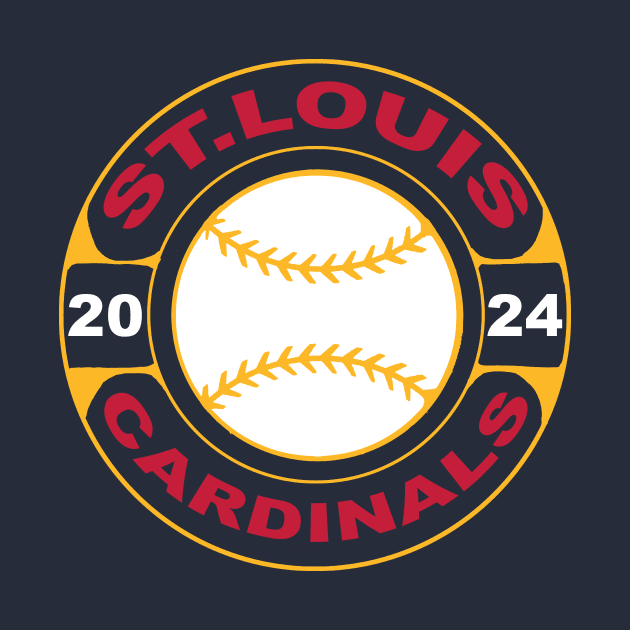 Cardinals Baseball 2024 by CovpaTees