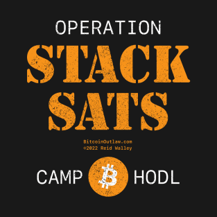 Operation Stacks Sats Camp Hodl T-Shirt