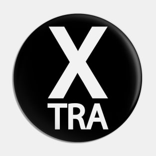 Extra being extra typographic design Pin