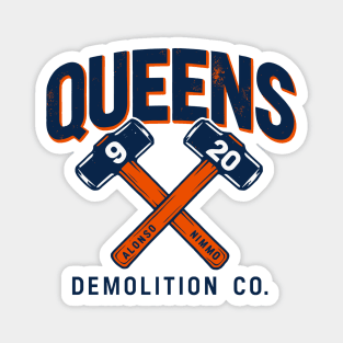 Mets Queens Demolition Pete Alonso Brandon Nimmo Magnet