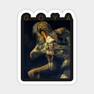 Francisco Goya - Saturn Devouring His Son Magnet