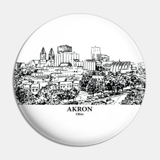 Akron - Ohio Pin