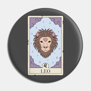 Leo card Pin