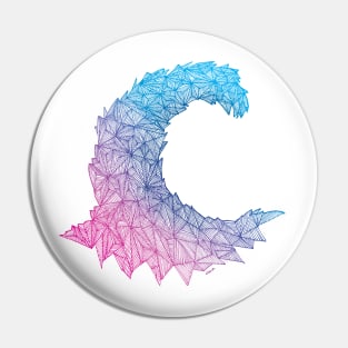 Crystal Wave Pin