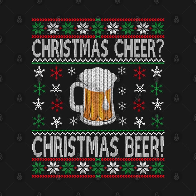 Christmas Cheer Christmas beer by MZeeDesigns