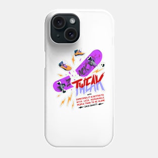 Zack Skateboard Tweak Phone Case