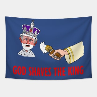 Royal shave Tapestry