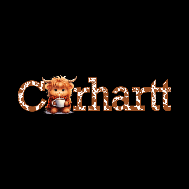 Highland Cow Carhartt by vestiti