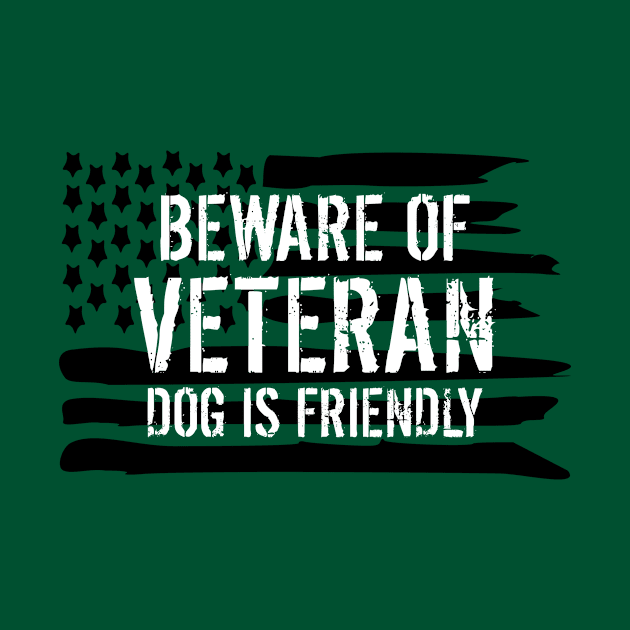 Beware of Veteran PTSD Service Dog by LaurenElin