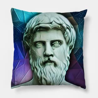 Plutarch Portrait | Plutarch Artwork 6 Pillow