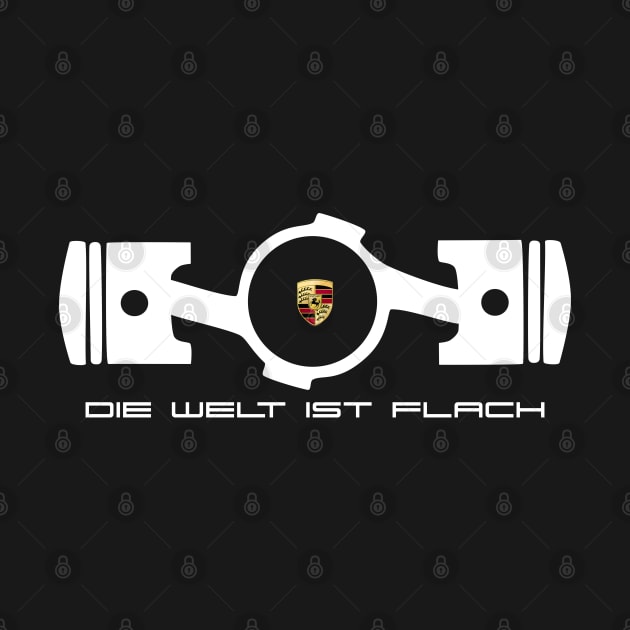 Die Welt ist Flacht by IbisDesigns