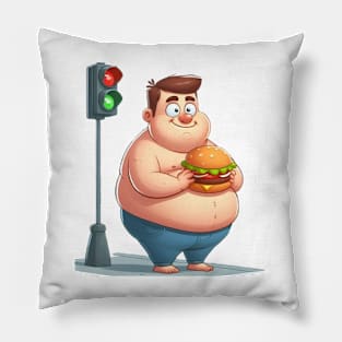 Burger lovers Pillow