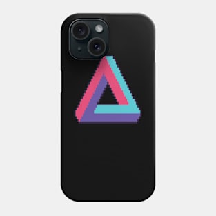 impossible Triangle Optical Illusion Phone Case