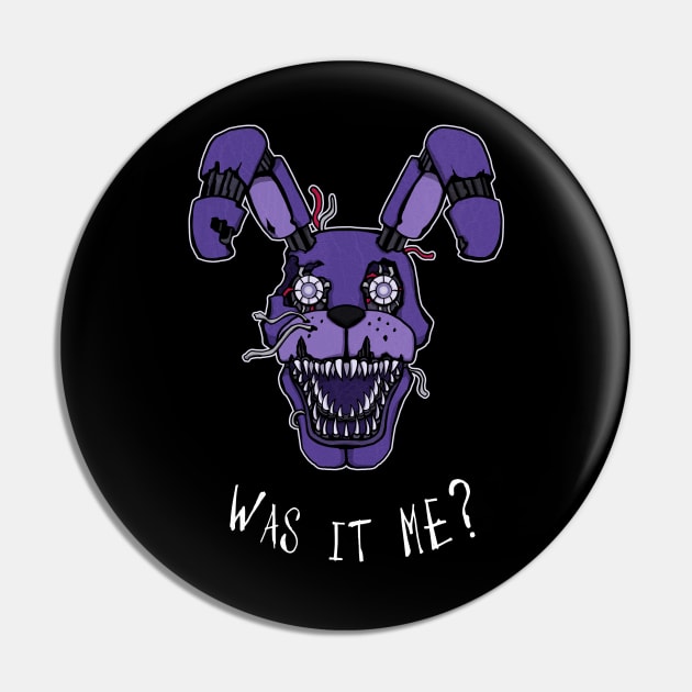 Five Nights at Freddy's - Nightmare Bonnie - Was It Me? Pin by Kaiserin