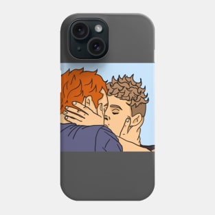 Blue Berry Kisses Phone Case