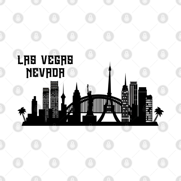 Las Vegas Nevada skyline by Travellers