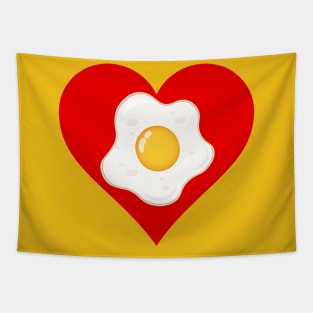 I LOVE FRIED EGG Tapestry