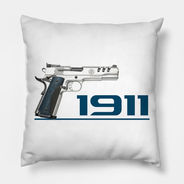 1911 Pillow by Aim For The Face