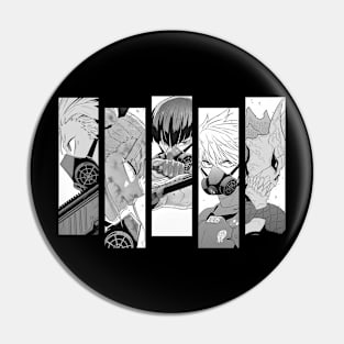 The all heroes of kaiju no 8 Pin