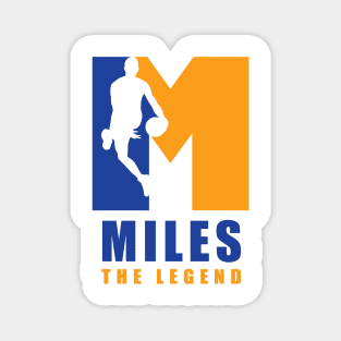 Miles Custom Player Basketball Your Name The Legend Magnet