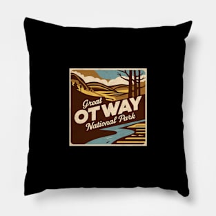 Great Otway National Park Vintage Pillow