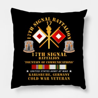 17th Signal Bn  - Karlsruhe Germany w COLD SVC Pillow