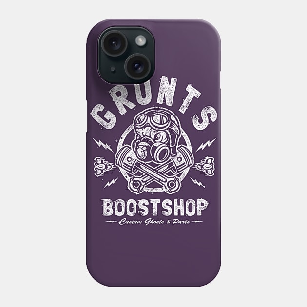 Grunts Boost Shop Phone Case by BWartwork