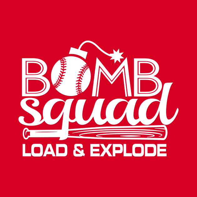 Baseball Softball Bomb Squad Home Run Dinger Club by TeeCreations