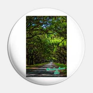 Wormsloe Avenue of Oaks Pin