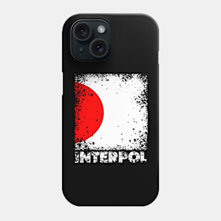 Interpol retro Phone Case