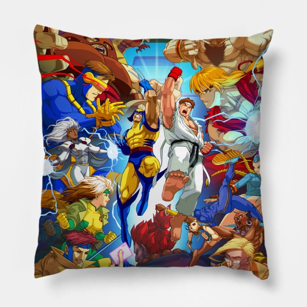 XVS Pillow by Batang 90s Art