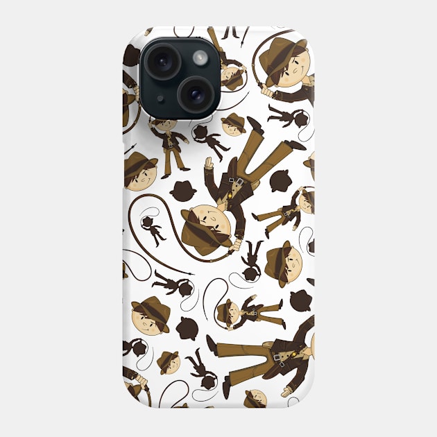 Cute Cartoon Explorer Phone Case by markmurphycreative