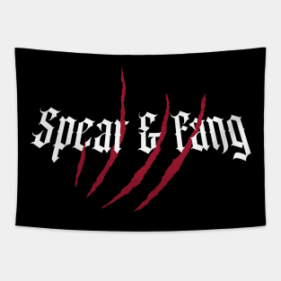 Primal Spear and Fang Tapestry