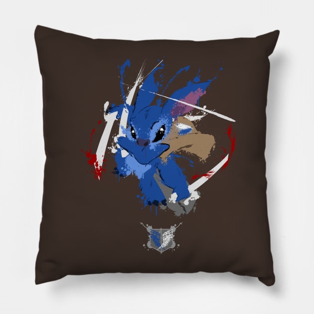 Survey Corps Stitch Pillow by FuManChu