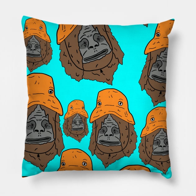 Sassy the Sasquatch Pillow by SturgesC