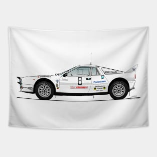 Tognana / De Antoni - Rally San Marino 1982 Tapestry