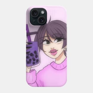 Wren with Boba Phone Case