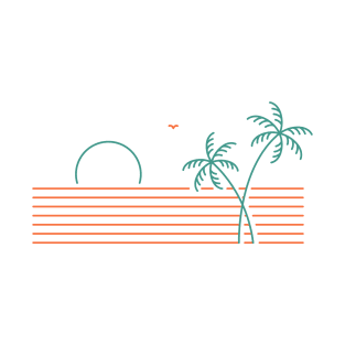 Summer Beach Vibes 2 T-Shirt