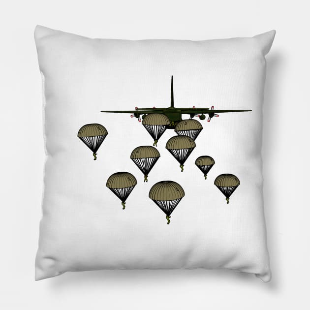 Airborne forces Pillow by Arassa Army