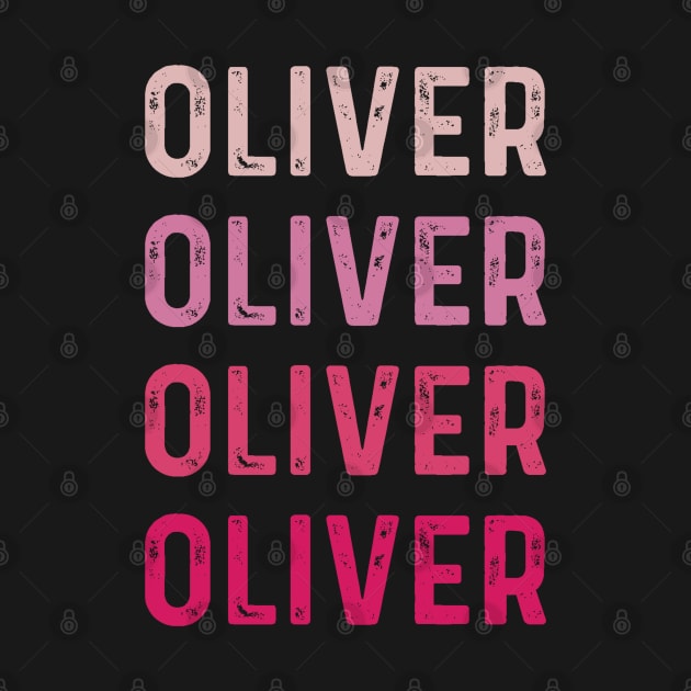 Oliver Personalized Name by Peter smith