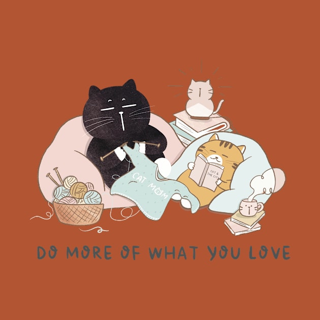 Do more of what you love by Moonaries illo