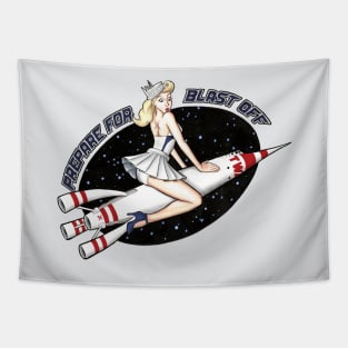 Space Mountain Pin-up Tapestry