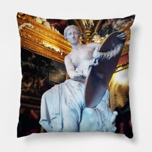 Fine Art Statue in Florence, Italy Pillow