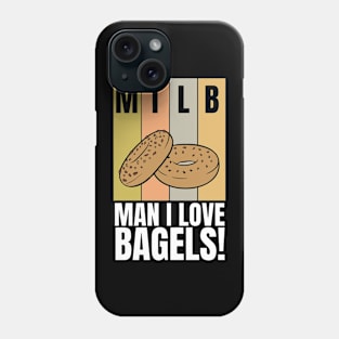 MILB Man I Love Bagels Phone Case