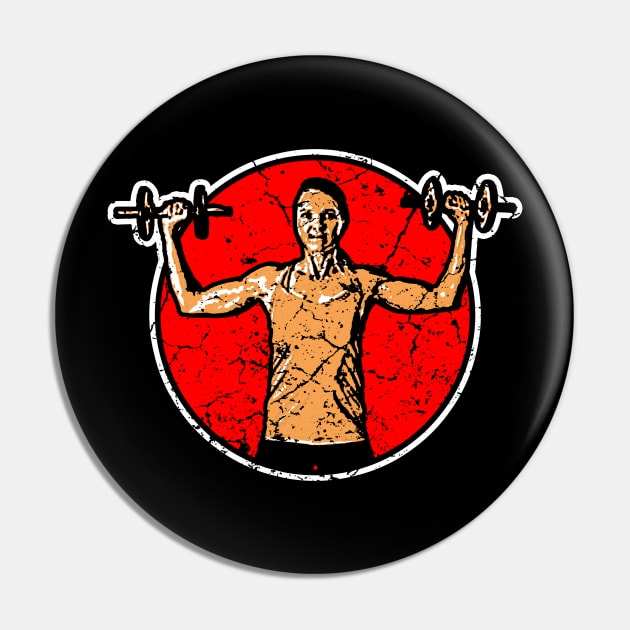 Gym Fitness Girl Woman Pin by Mila46