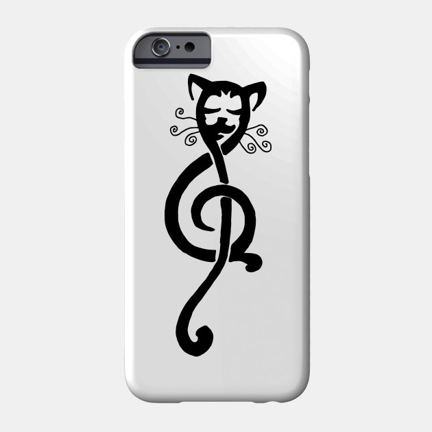 Musicat Cat Phone Case Teepublic
