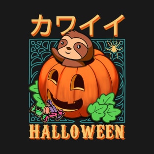 Cute Animals Halloween Pumpkin v8 - Happy Halloween T-Shirt