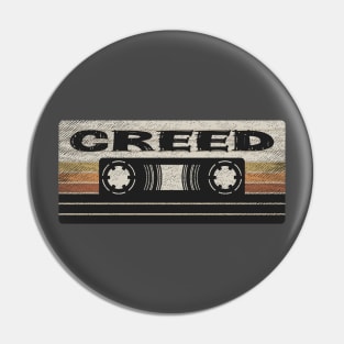 Creed Mix Tape Pin