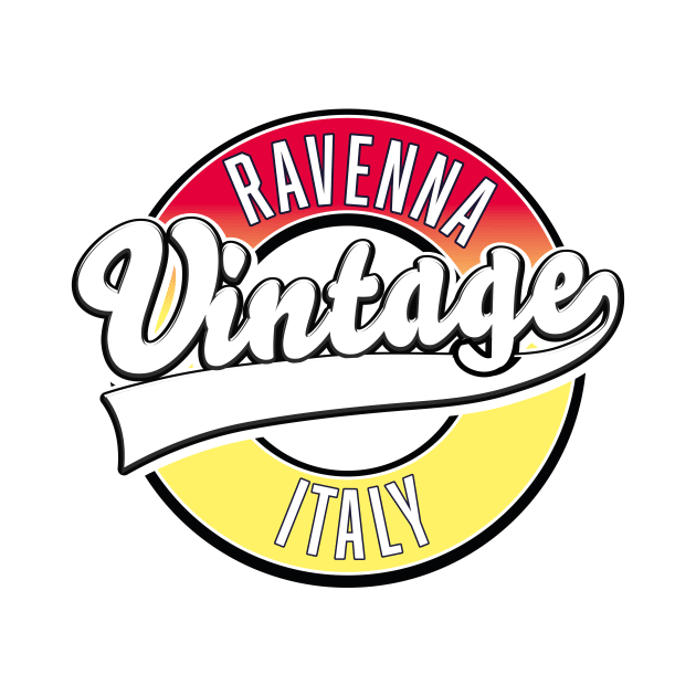 Ravenna italy vintage style logo by nickemporium1